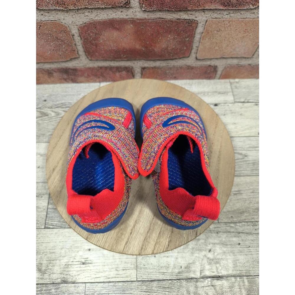 Nike Swoosh 1 TD 6c Siren Red Game Royal Toddler Infant Casual Shoes FB3244-100 - Picture 7 of 8